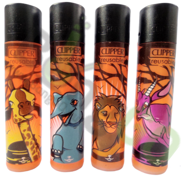 Zapaľovač Clipper Wild Clan 3
