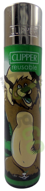 Zapaľovač Clipper Wild Clan 4