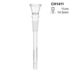 Sklenený chillum 14,5 mm, 11 cm
