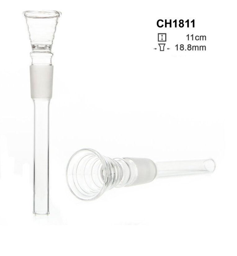 Glass Chillum 18,8mm, 11cm