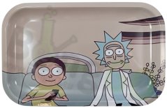 Plechová tácka Rick a Morty Sofa M