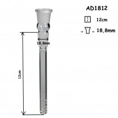 Diffusor Adapter 18,8 mm, 12 cm
