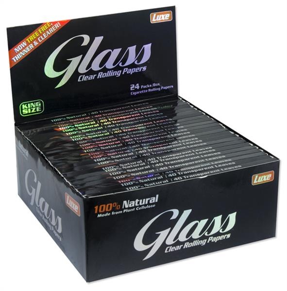 Celulózové papírky Glass