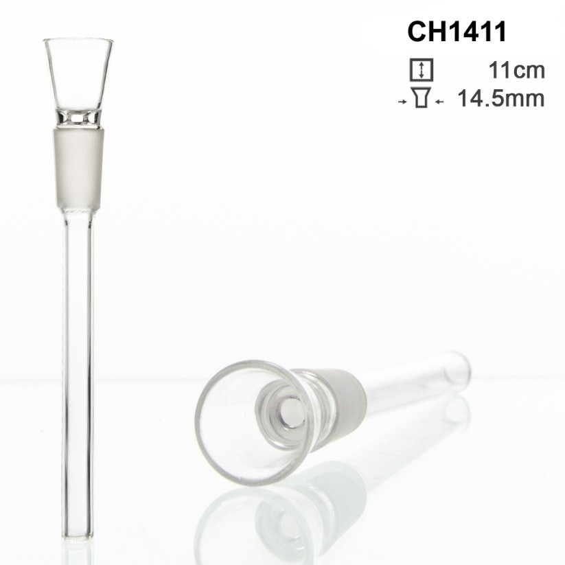 Glas Chillum 14,5 mm, 11 cm