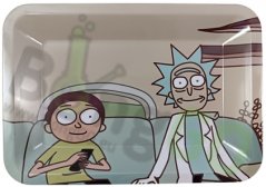 Plechová tácka Rick a Morty Sofa S