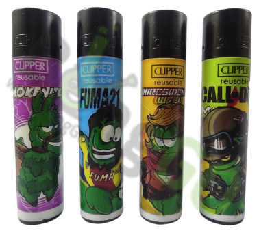 Зажигалка Clipper Players Weed