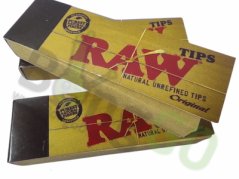 RAW Unbleached Filtertips schmal