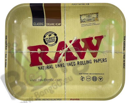 Plechová tácka RAW, L