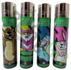 Zapaľovač Clipper Wild Clan 4