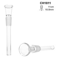Sklenený chillum 18,8mm, 11cm