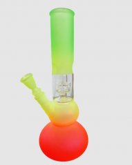 Sklenený bong Glow Glass color s perkoláciou