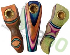 Pipe wood colored