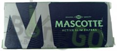 Mascotte filters with activated carbon 10 pcs - 6 mm