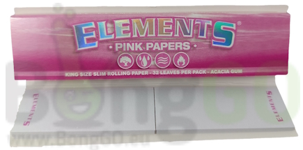 Elements Pink KS Slim Papers + tips