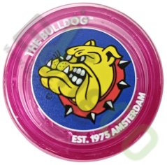 Acrylic grinder The Bulldog pink