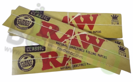 RAW papieriky Classic King Size Slim
