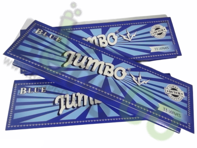 Papírky modré Jumbo Blue King Size