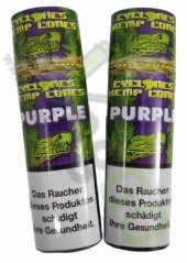 Cyclones Cone Blunt Hemp Purple