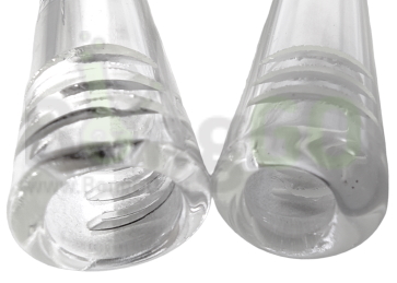 Glass adapter with difuser 18,8/14,5 mm, 13 cm