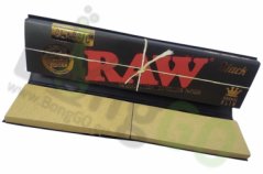 RAW Black Connoisseur King Size Slim Papiere + Filter