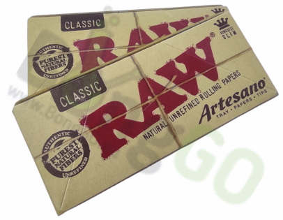 RAW papírky Classic Artesano King Size Slim