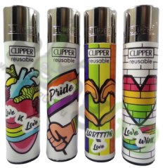 Zapaľovač Clipper Rainbow Pride