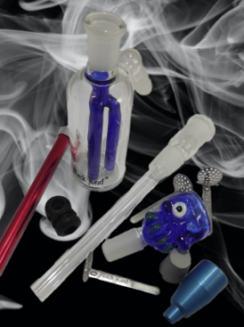 Accessories for glass and acrylic bongs