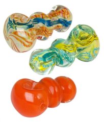 Glass Hand Pipe Fat Lady