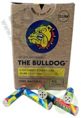 The Bulldog Slim 6 mm filters with activated carbon 60 pcs