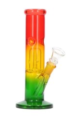 Ice Bong straight rasta with percolation