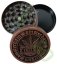 3part metal grinder Amsterdam Leaf 50 mm