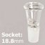 Glass bowl 18,8 mm