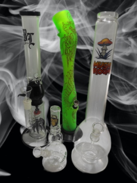 Glass, acrylic bongs and accessories - Barva - Modrá