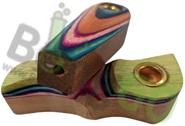 Pipe wood colored