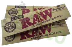 RAW papírky Classic Connoisseur King Size + filtry