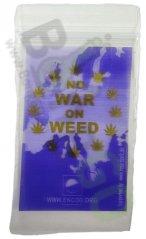 Taschen Zip No War On Weed