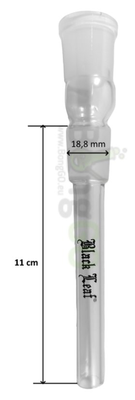 Glass adapter Black Leaf 18,8 mm, 11 cm