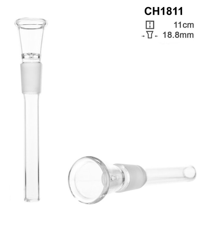 Glass Chillum 18,8mm, 11cm