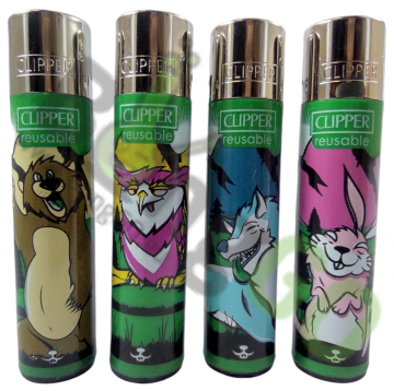 Zapaľovač Clipper Wild Clan 4