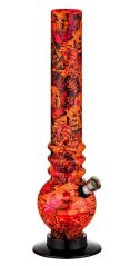 Acrylic bong Skull orange 30 cm