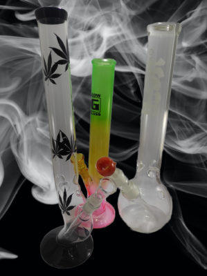 Glass bongs without percolator - Diameter - 22 mm