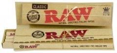 RAW Classic Connoisseur King Size Paper + Prerolled Filtertips