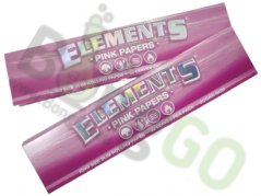 Elements Pink KS Slim papieriky