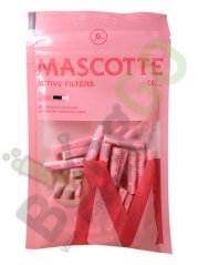 Mascotte filtre s aktívnym uhlím ružové 50 ks - 6 mm